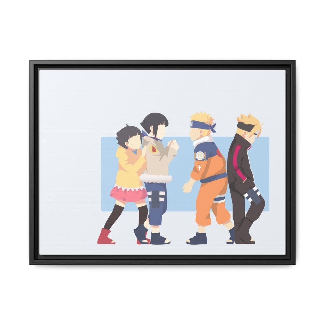 Anime Boruto Canvas Framed Art Print