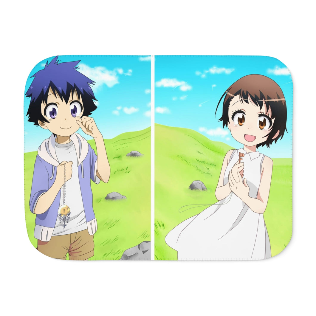 Nisekoi Kosaki Onodera Sherpa Blanket