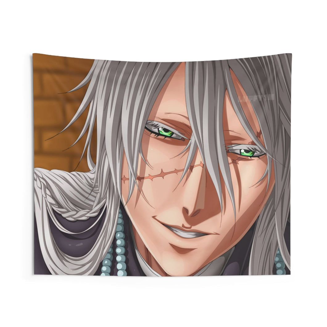 Black Butler Indoor Wall Tapestry