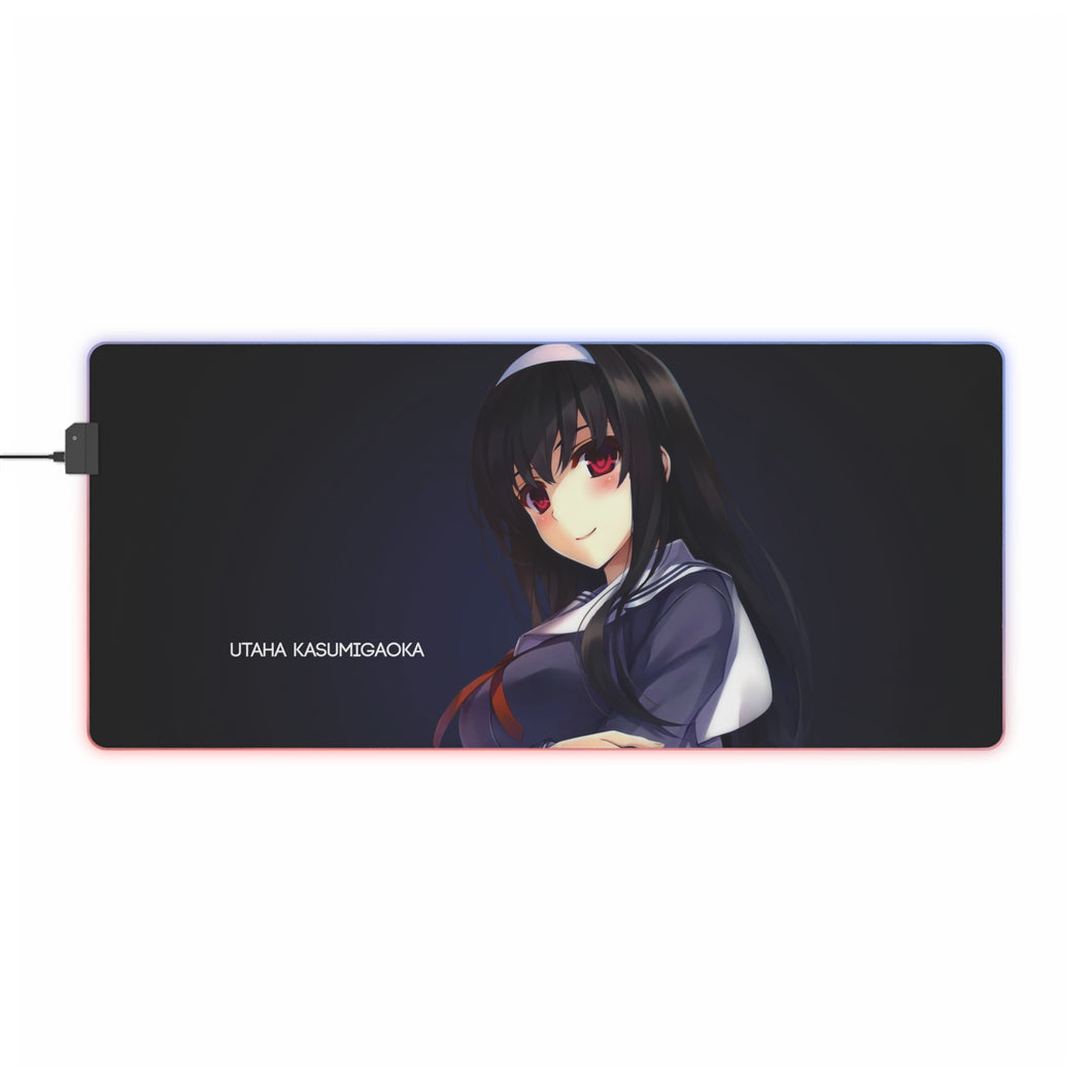 Saekano: How To Raise A Boring Girlfriend RGB LED Mouse Pad (Desk Mat)