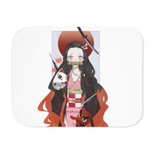 Load image into Gallery viewer, Demon Slayer: Kimetsu no Yaiba Sherpa Blanket
