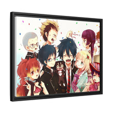 Load image into Gallery viewer, Ao No Exorcist Canvas Framed Art Print
