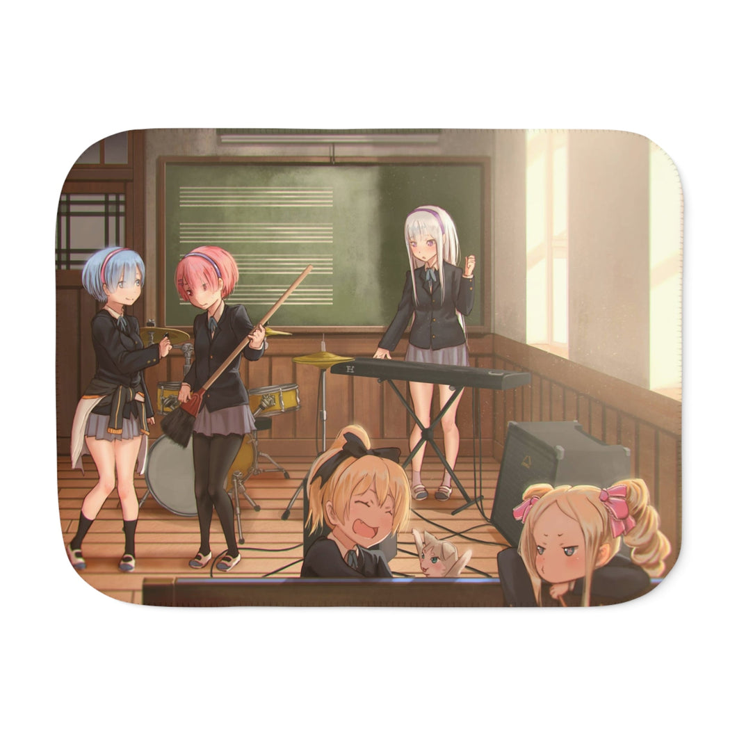 Anime Re:ZERO -Starting Life in Another World- Sherpa Blanket