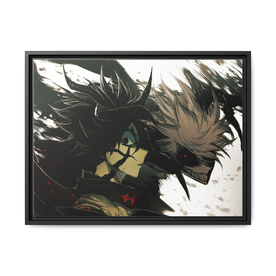 Anime Black Clover Canvas Framed Art Print