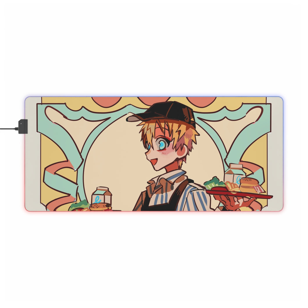Jibaku Shounen Hanako-kun Jibaku Shounen Hanako Kun RGB LED Mouse Pad (Desk Mat)