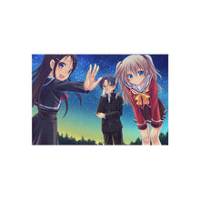 Load image into Gallery viewer, Charlotte Nao Tomori, Ayumi Otosaka, Joujirou Takajou Rug
