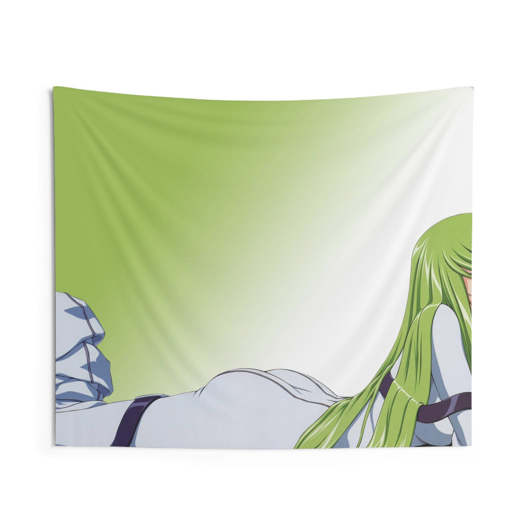 C.C. (Code Geass) Indoor Wall Tapestry