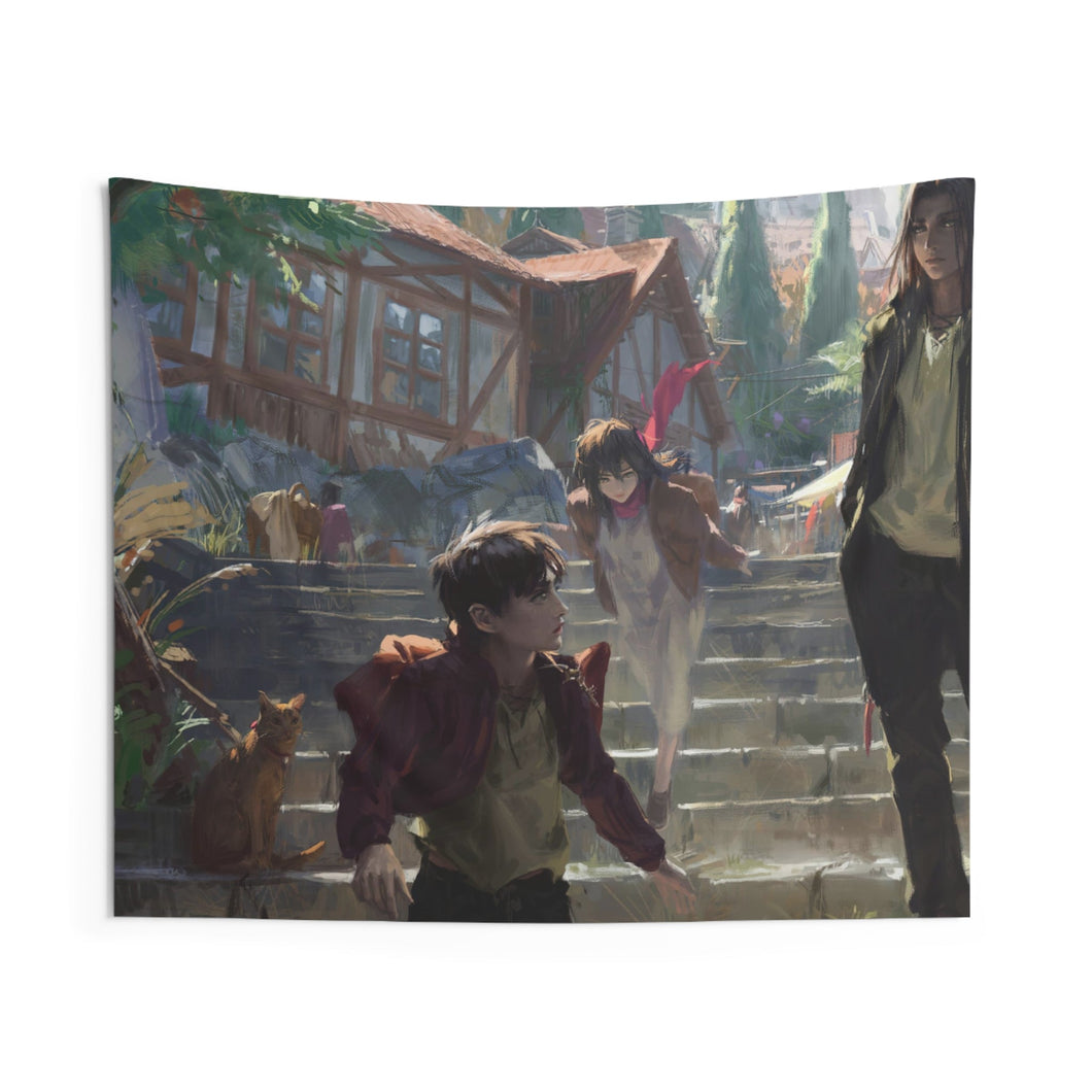 Anime Attack On Titan Indoor Wall Tapestry