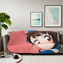 Load image into Gallery viewer, Nisekoi Kosaki Onodera Sherpa Blanket
