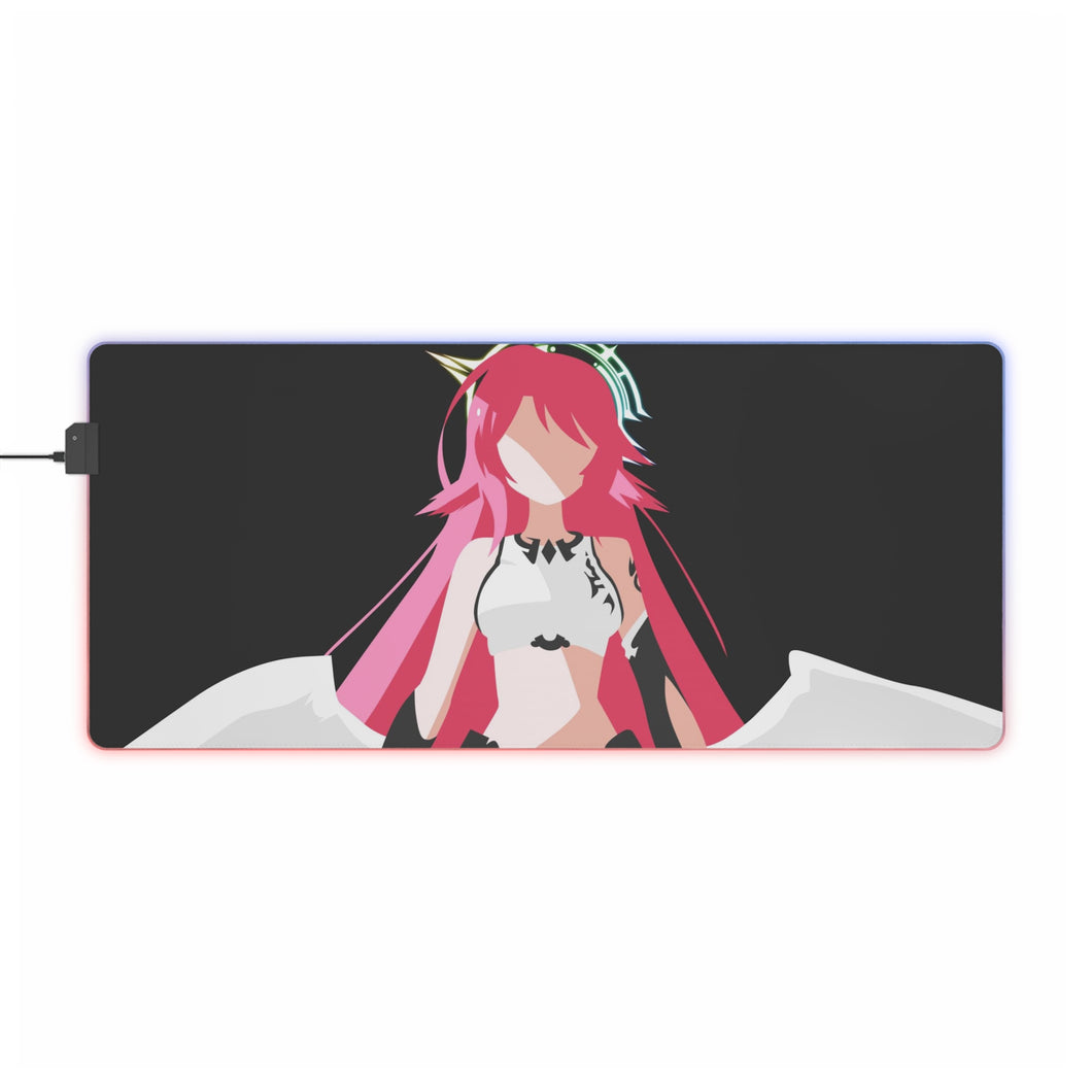 Jibril - No Game no Life Zero RGB LED Mouse Pad (Desk Mat)