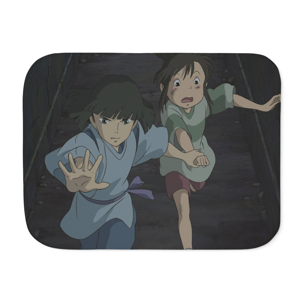 Anime Spirited Away Sherpa Blanket