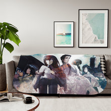 Load image into Gallery viewer, World Lines Clashing Sherpa Blanket
