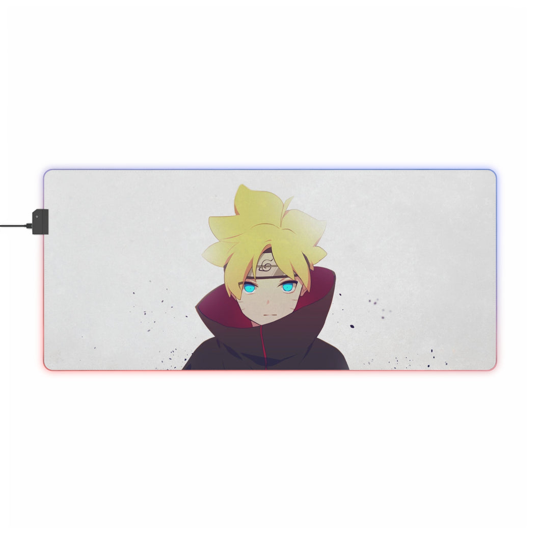 Boruto Uzamaki RGB LED Mouse Pad (Desk Mat)