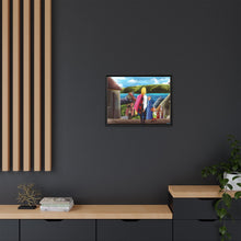 Load image into Gallery viewer, Anime Howl&#39;s Moving Castle Canvas Framed Art Print
