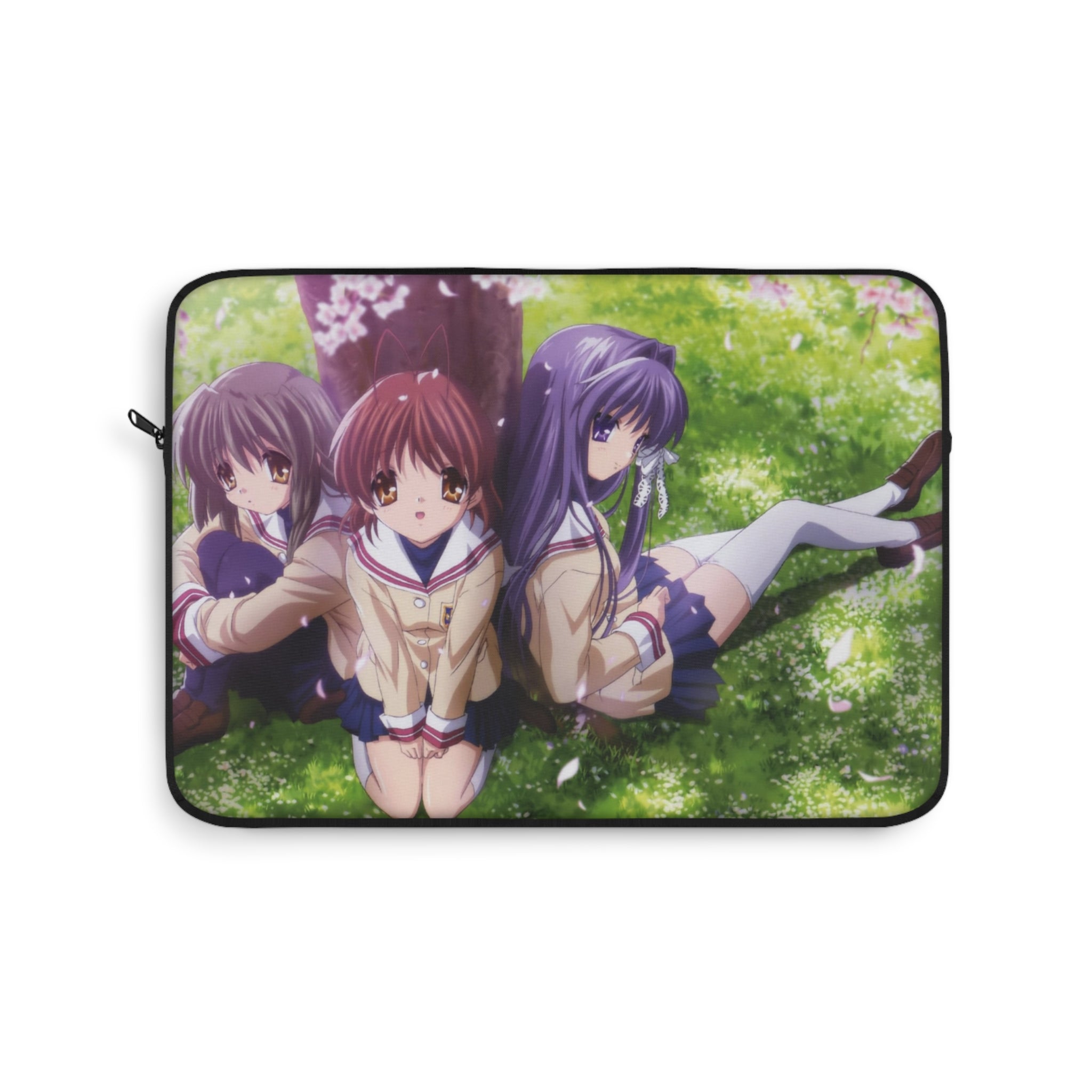 Clannad Nagisa Furukawa, Kyou Fujibayashi, Fuuko Ibuki Laptop Sleeve