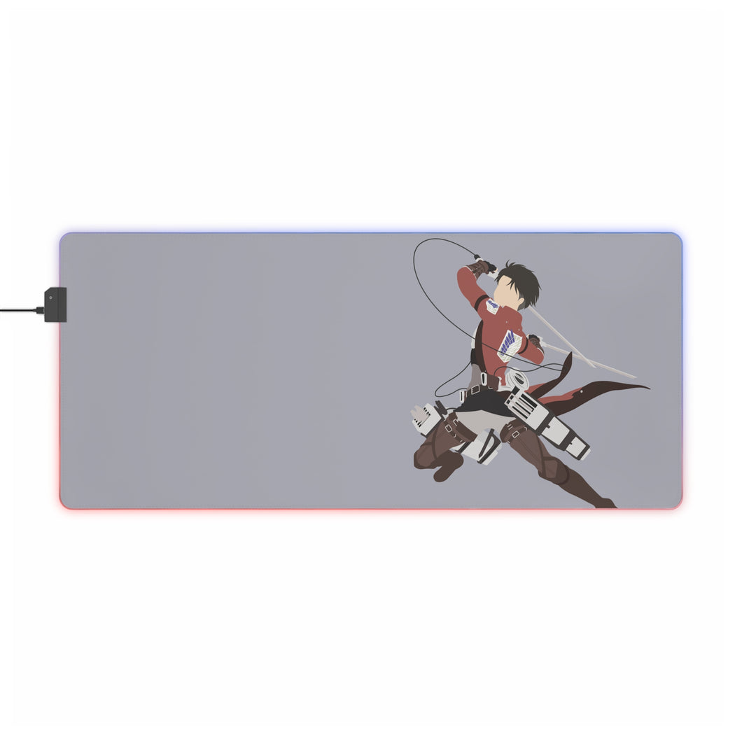 Anime Attack On Titan RGB LED Mouse Pad (Desk Mat)