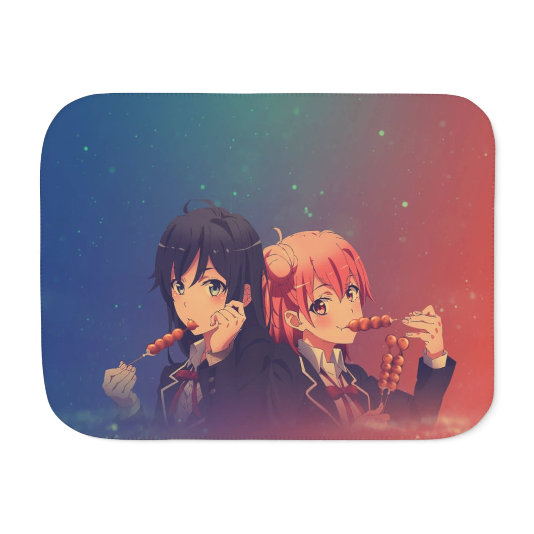Oregairu Sherpa Blanket