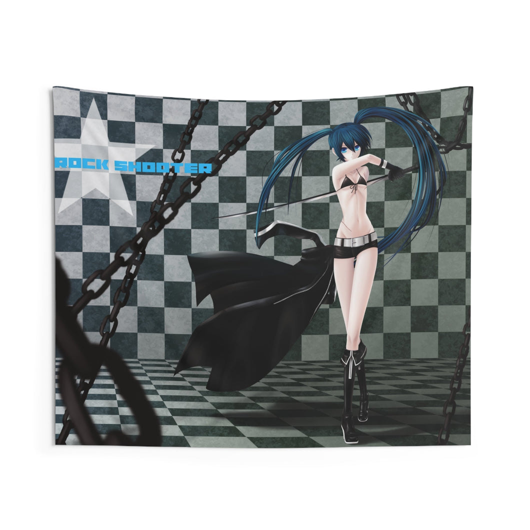 Black Rock Shooter Indoor Wall Tapestry
