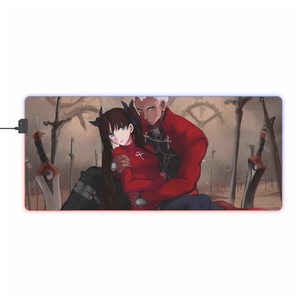 Fate/Stay Night RGB LED Mouse Pad (Desk Mat)