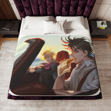 Load image into Gallery viewer, Anime Jojo&#39;s Bizarre Adventure Sherpa Blanket
