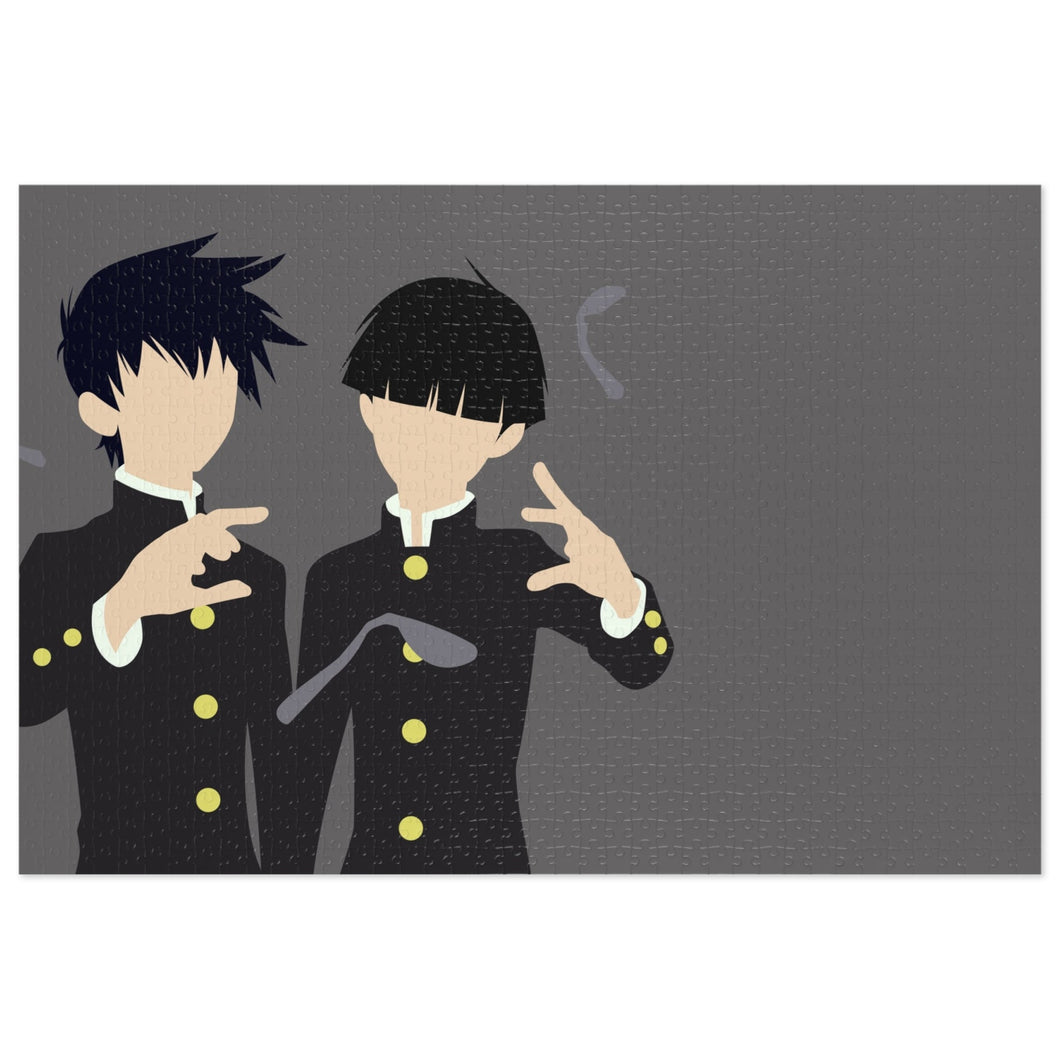 Mob Psycho 100 Shigeo Kageyama, Ritsu Kageyama Jigsaw Puzzle