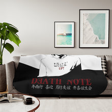 Load image into Gallery viewer, Death Note Sherpa Blanket
