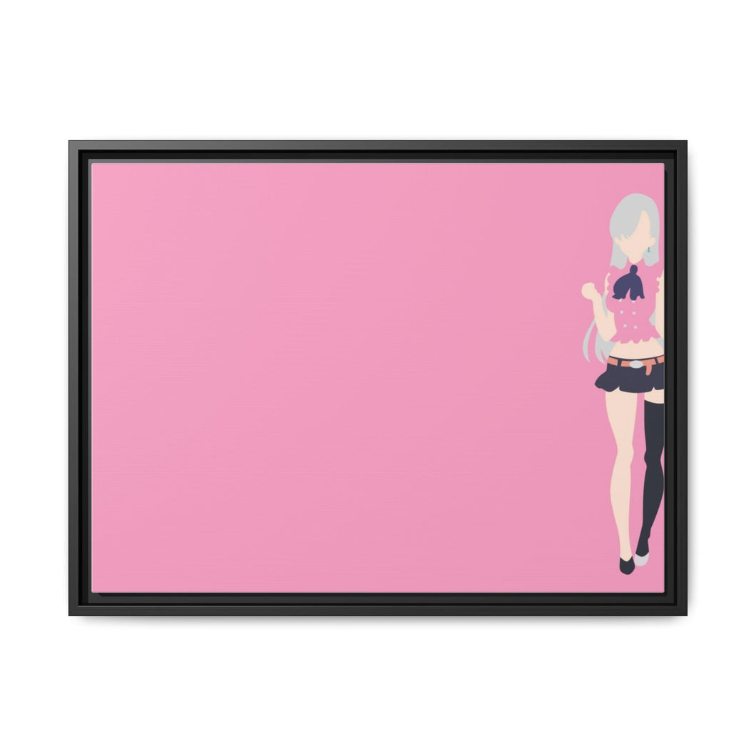 The Seven Deadly Sins Canvas Framed Art Print