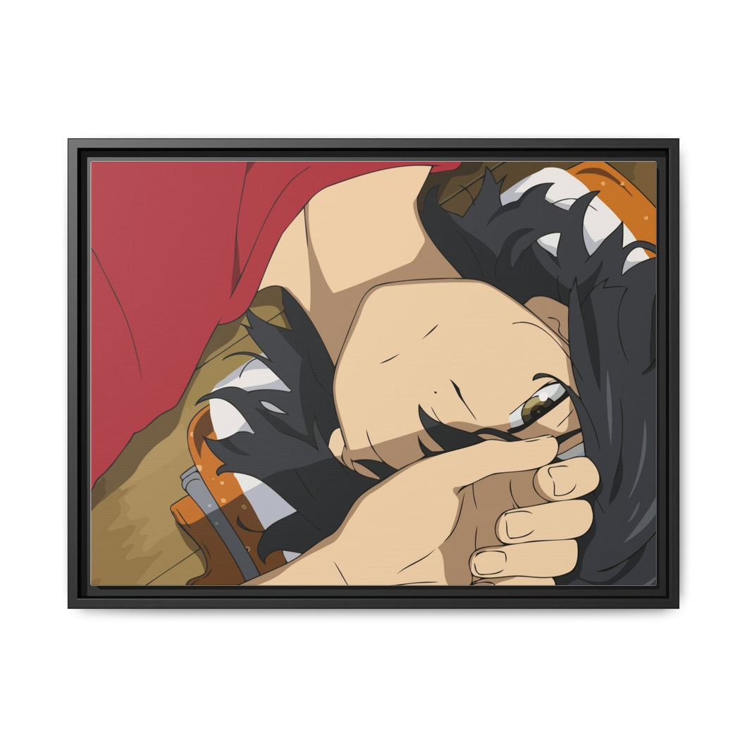 Anohana Jinta Yadomi Canvas Framed Art Print