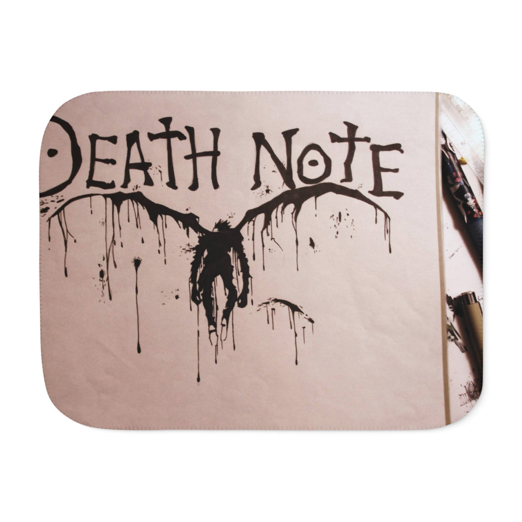 Anime Death Note Sherpa Blanket