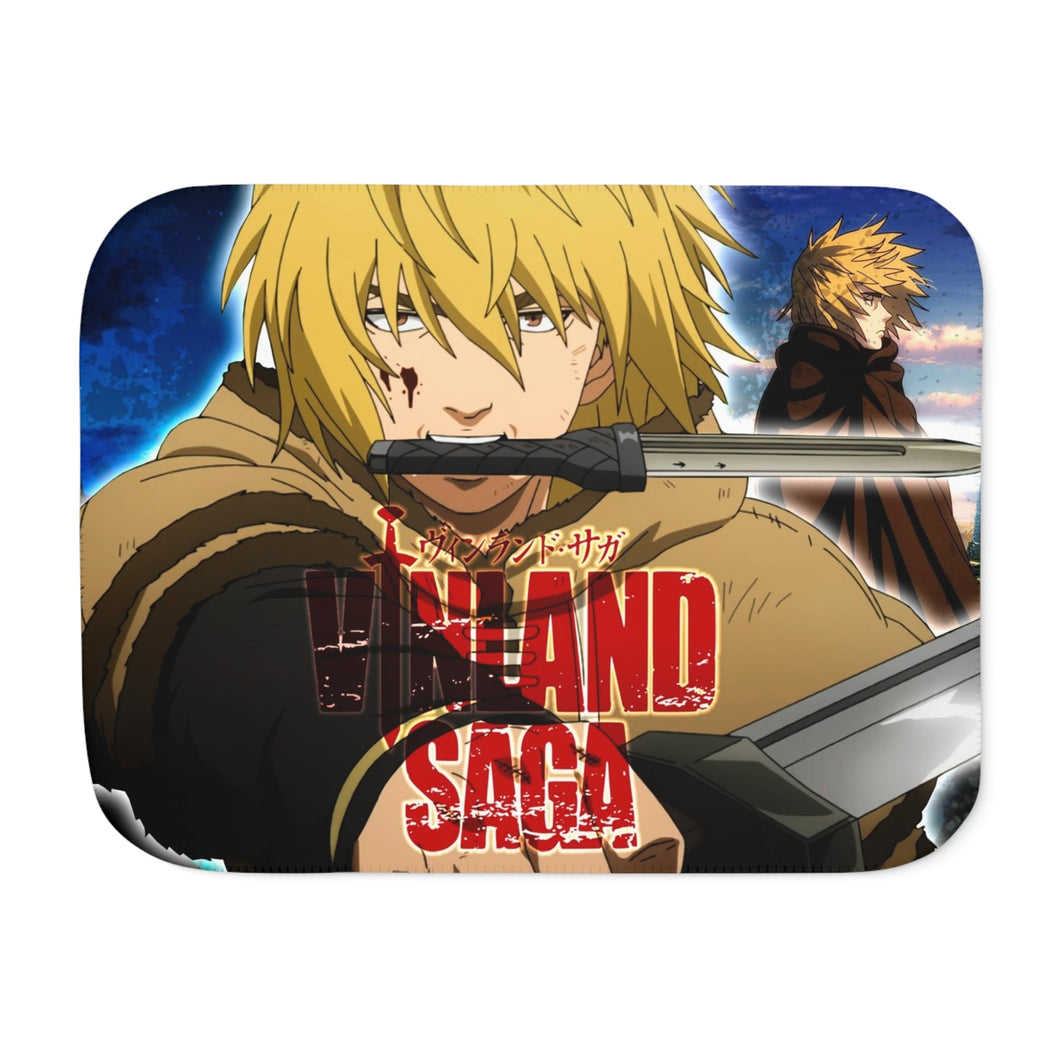 Vinland Saga - Thorfinn Sherpa Blanket