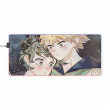 Load image into Gallery viewer, My Hero Academia Izuku Midoriya, Katsuki Bakugou RGB LED Mouse Pad (Desk Mat)
