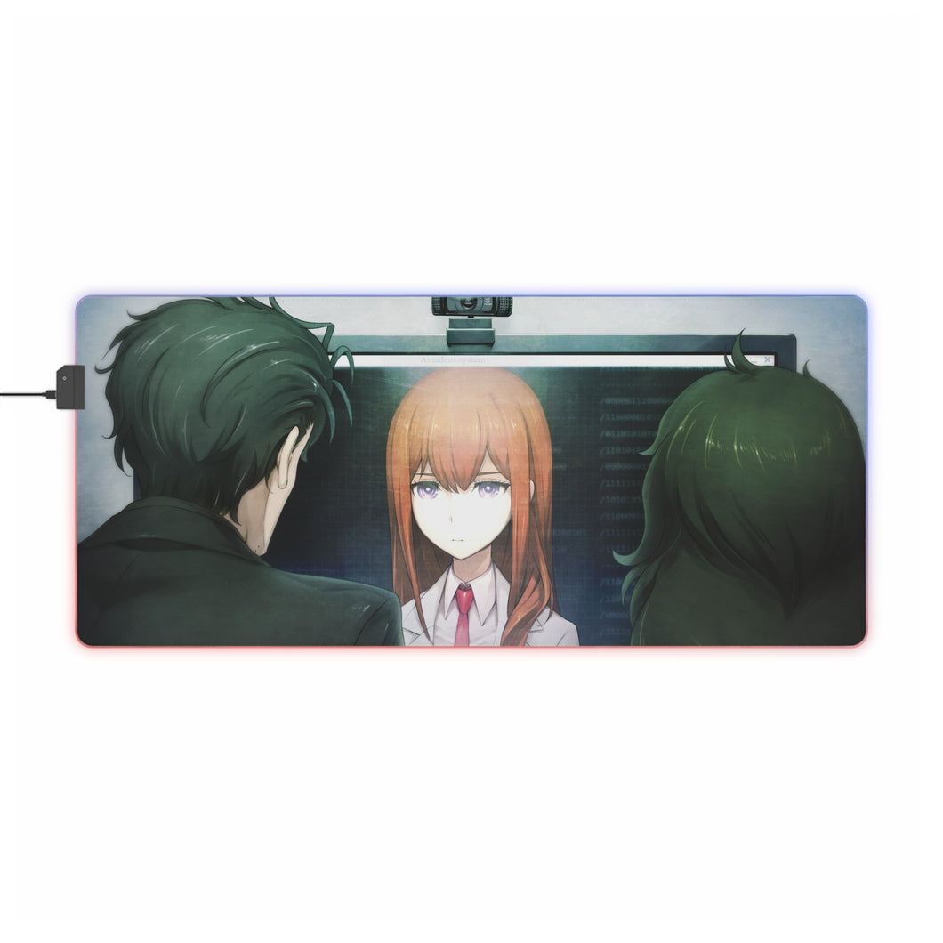 Anime Steins;Gate 0 RGB LED Mouse Pad (Desk Mat)