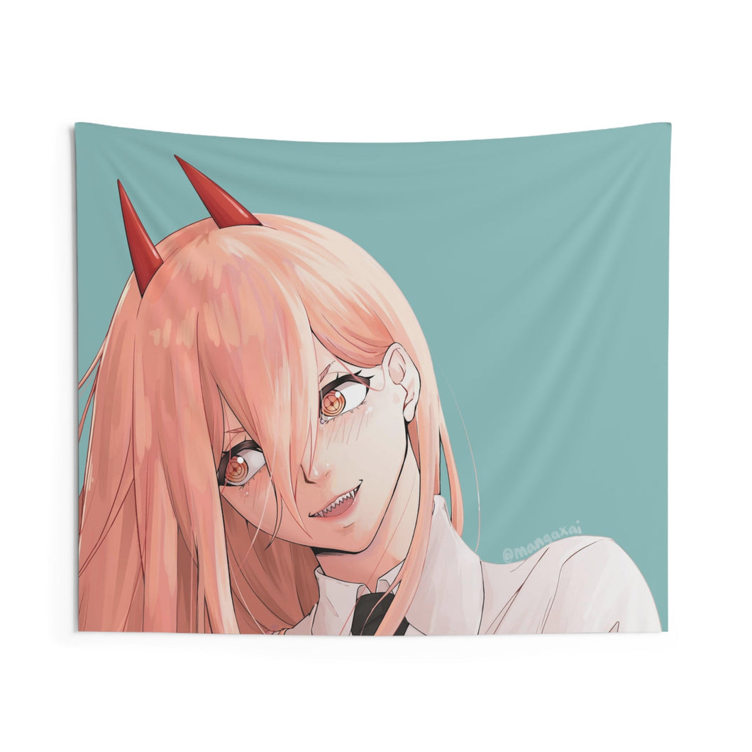 Anime Chainsaw Man Indoor Wall Tapestry