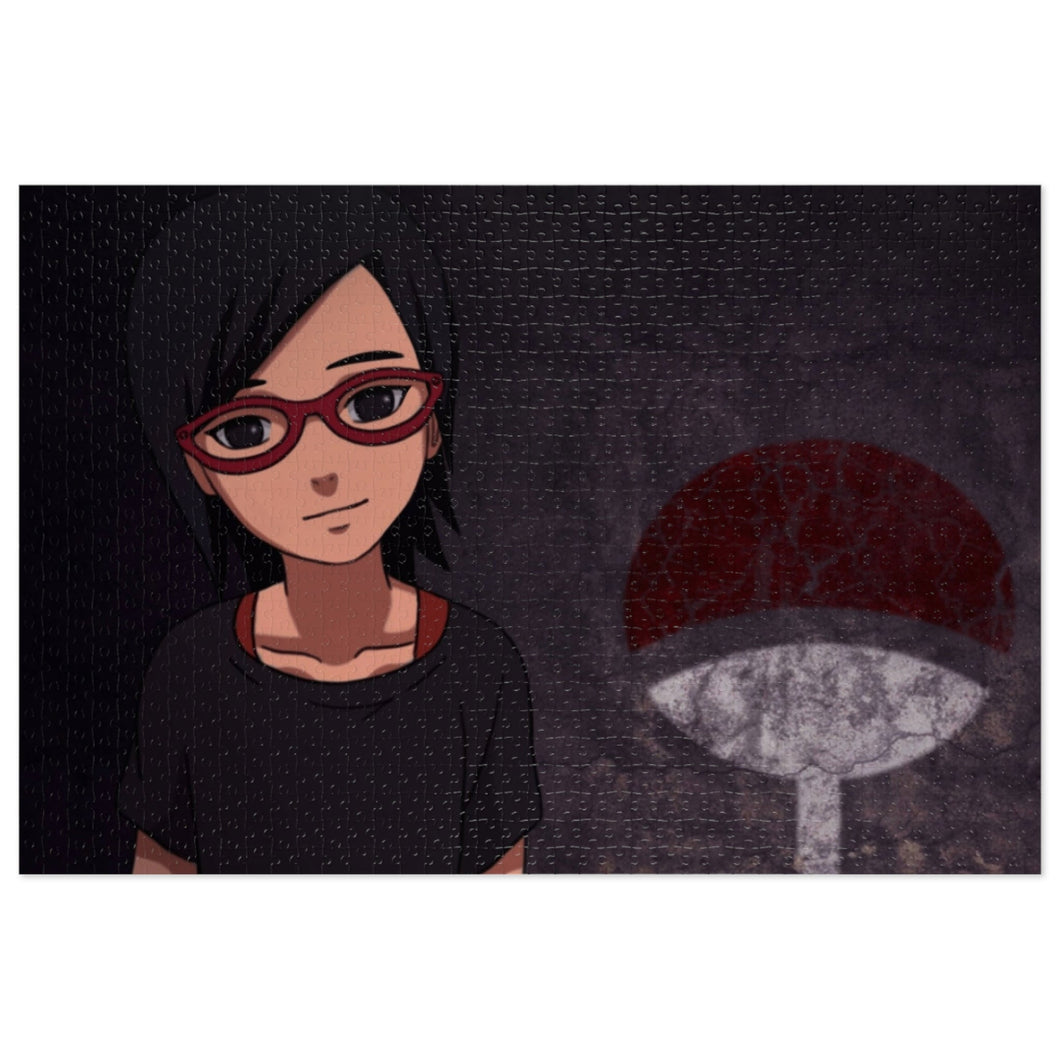 uchiha sarada Jigsaw Puzzle