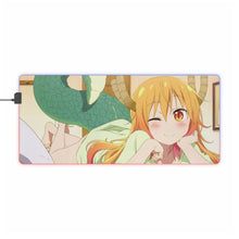 Load image into Gallery viewer, Miss Kobayashi's Dragon Maid Kobayashi San Chi No Maid Dragon, Tohru RGB LED Mouse Pad (Desk Mat)
