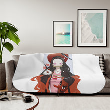 Load image into Gallery viewer, Demon Slayer: Kimetsu no Yaiba Sherpa Blanket
