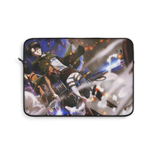 Load image into Gallery viewer, Eren Yeager and Levi Ackerman Laptop Sleeve
