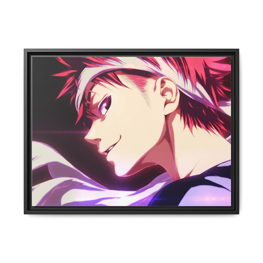 Anime Food Wars: Shokugeki no Soma Canvas Framed Art Print