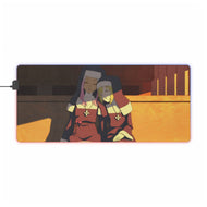 Fire Force Iris, Hibana RGB LED Mouse Pad (Desk Mat)