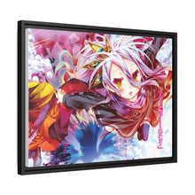 Load image into Gallery viewer, Shiro &amp; Sora Canvas Framed Art Print
