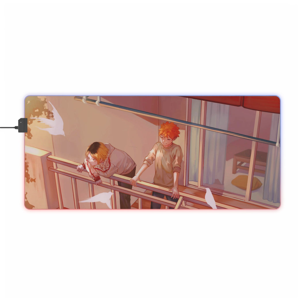 Kenma Kozume Shōyō Hinata RGB LED Mouse Pad (Desk Mat)