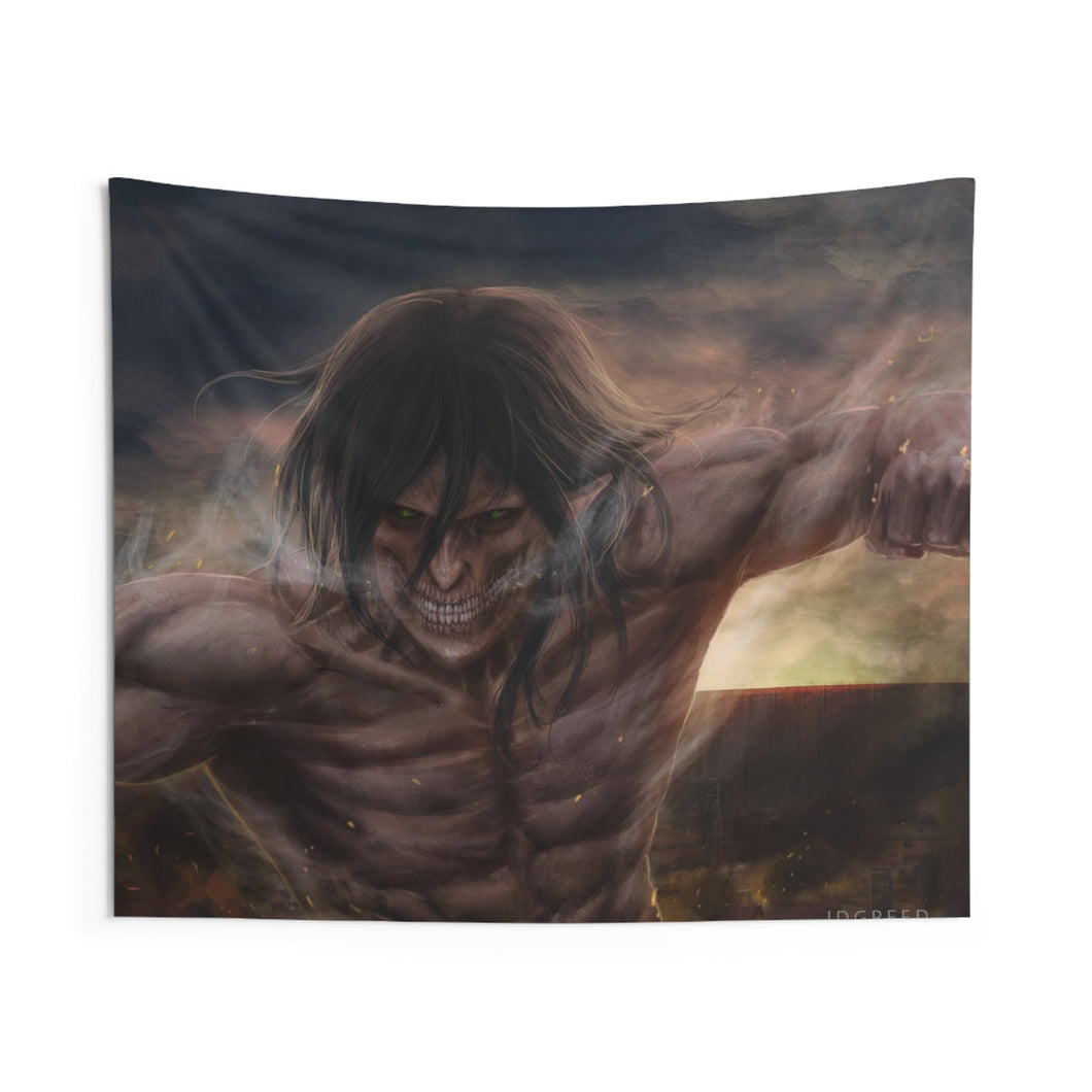 Anime Attack On Titan Indoor Wall Tapestry