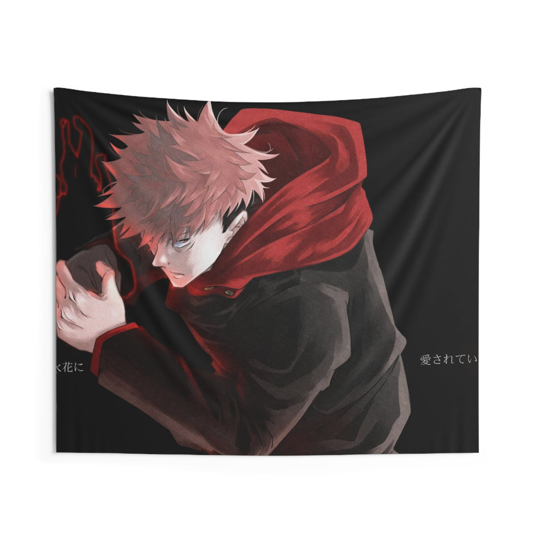 Yuji Itadori Indoor Wall Tapestry