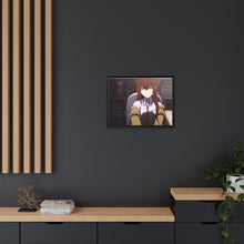 Load image into Gallery viewer, Makise Kurisu Canvas Framed Art Print

