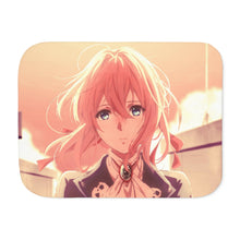 Load image into Gallery viewer, Violet Evergarden Violet Evergarden, Violet Evergarden Sherpa Blanket
