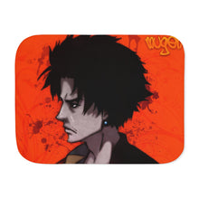 Load image into Gallery viewer, Anime Samurai Champloor Sherpa Blanket
