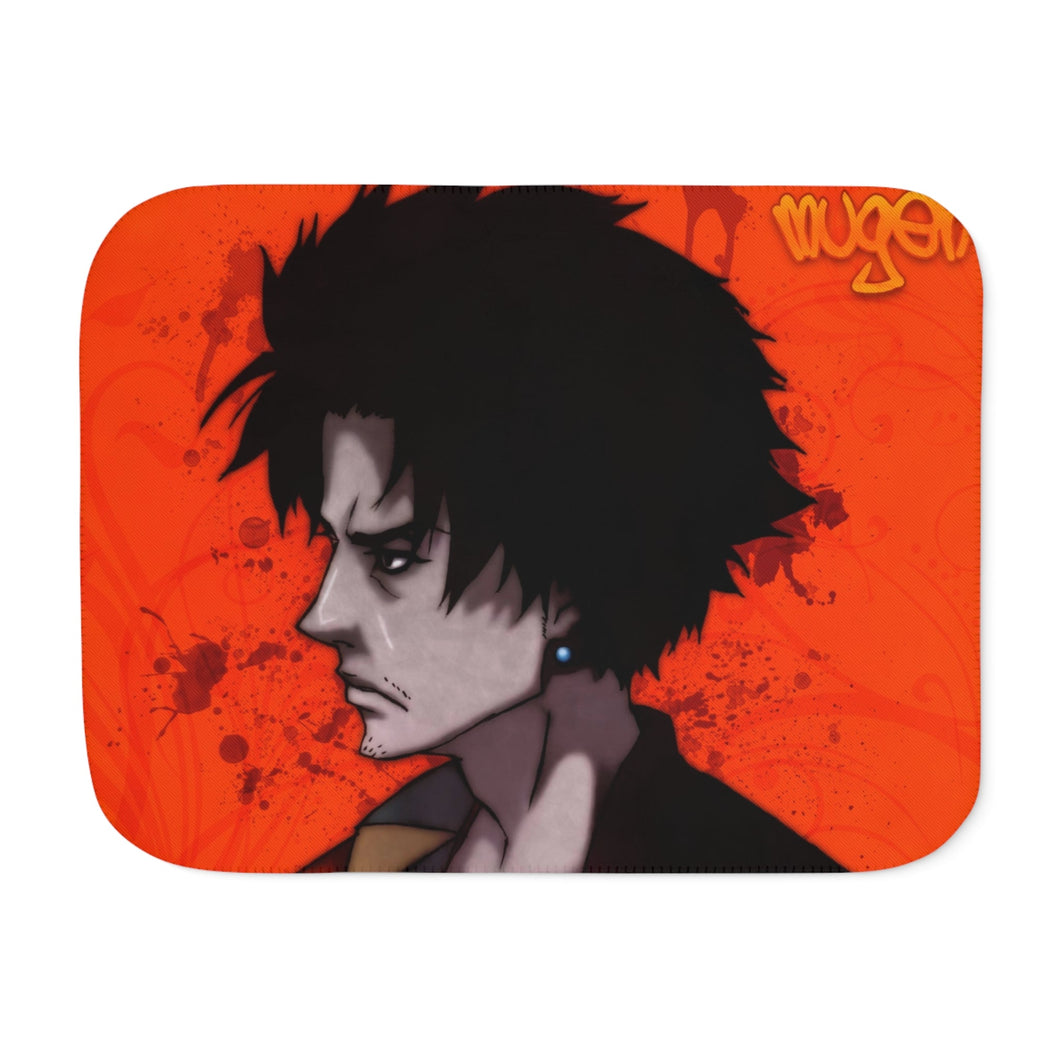 Anime Samurai Champloor Sherpa Blanket