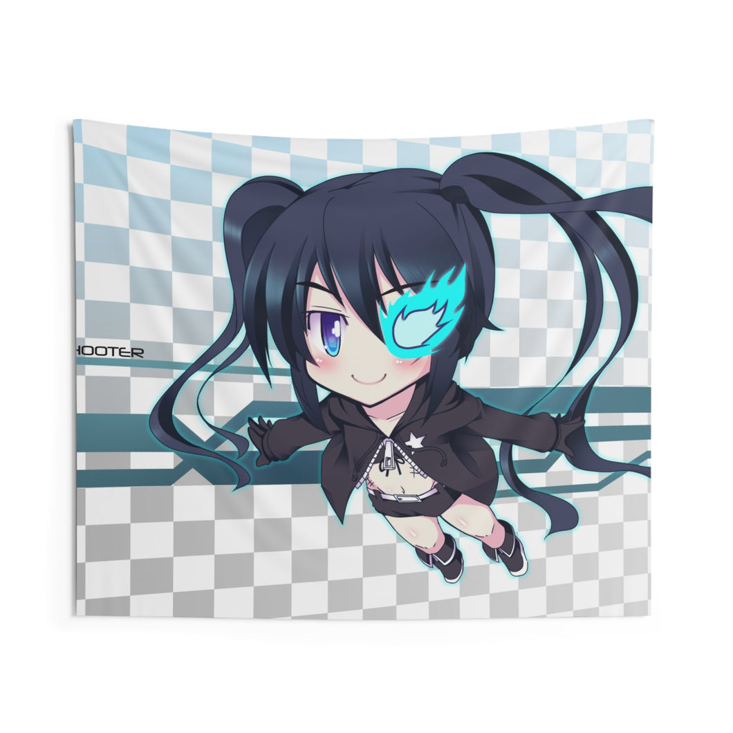 Black Rock Shooter Indoor Wall Tapestry
