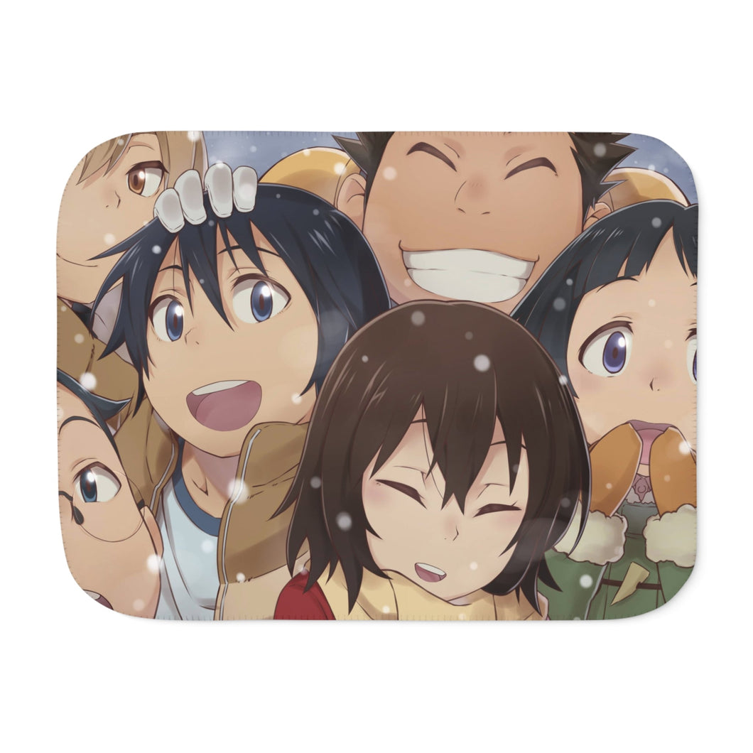 Anime ERASED Sherpa Blanket