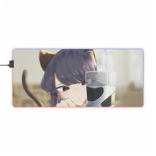 Load image into Gallery viewer, Komi Can&#39;t Communicate Komi Shouko RGB LED Mouse Pad (Desk Mat)
